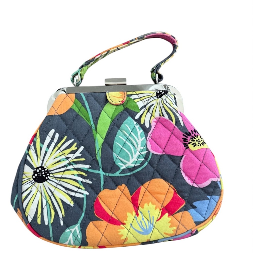 Vera Bradley Floral Quilted Mini Purse - Picture 2 of 5